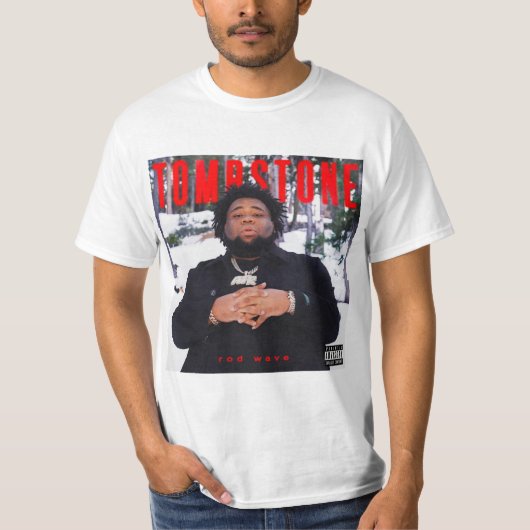 "Rod Wave Toepassingen en Vooruitgang" T-shirt (Voorkant)