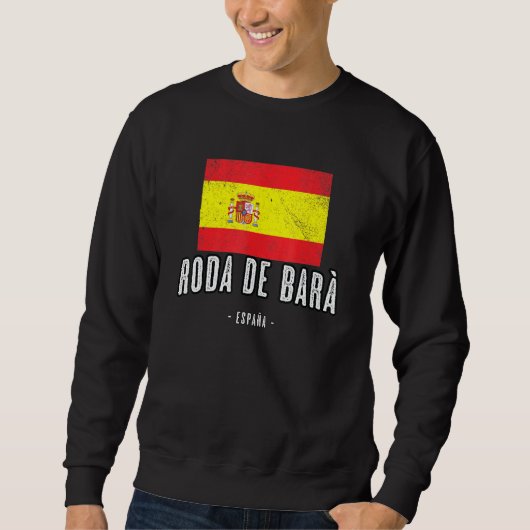 Roda de Bar Spanje ES Vlaggenstad - Bandera Ropa - Trui (Voorkant)