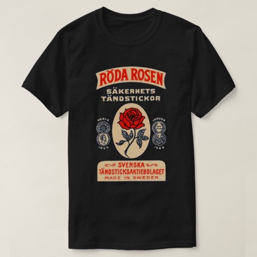 Roda Rosen T-shirt (Design voorkant)
