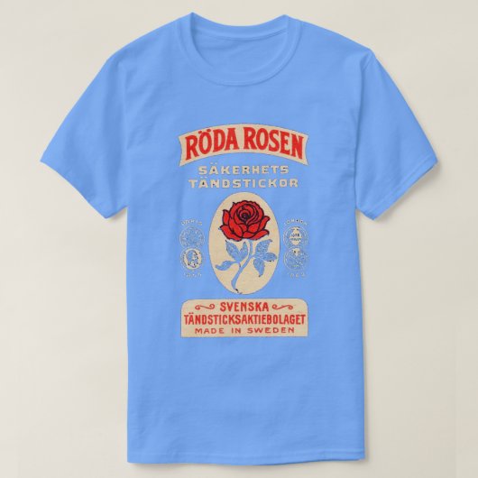 Roda Rosen T-shirt (Design voorkant)