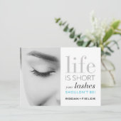 Rodan en Fields Lash Boost-kaarten Kaart (Staand voorkant)
