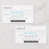 Rodan en Fields loyaliteit Kaarten Visitekaartje (Voorkant / Achterkant)