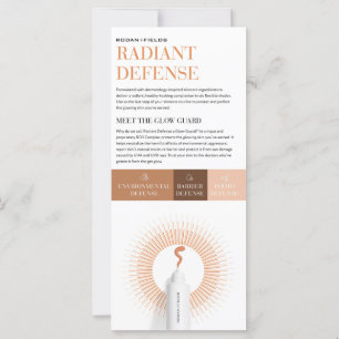 Rodan en Fields Radiant Defence Flyer