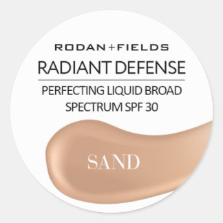 Rodan en Fields Radiant Defense Stickers | Zand