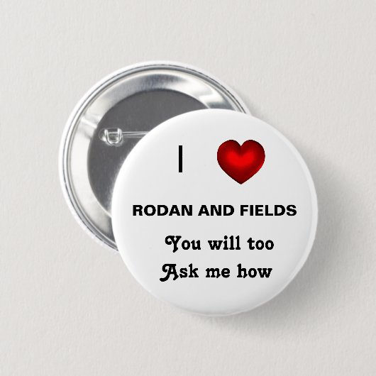 Rodan- en veldspeld ronde button 5,7 cm (Voorkant /achterkant)