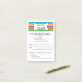 Rodan + Geïnspireerde velden invoeren om advertent Post-it® Notes (Op bureau)