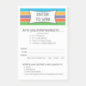 Rodan + Geïnspireerde velden invoeren om advertent Post-it® Notes (Voorkant)