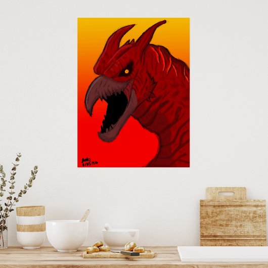 Rodan Poster (Keuken)