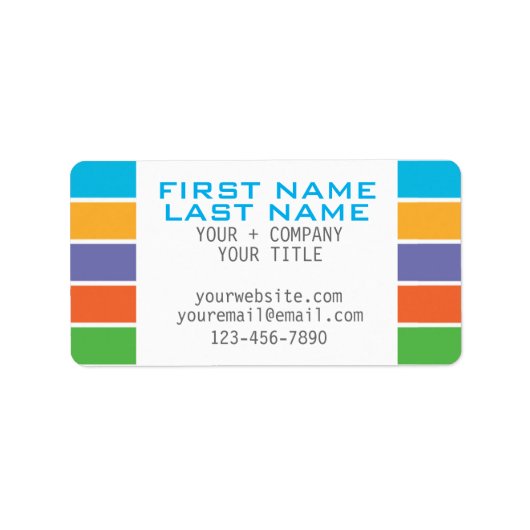 RODAN + VELDEN Geïnspireerde aangepaste labels (Voorkant)