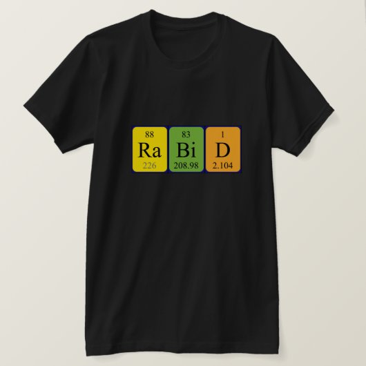 Rodbruine shirt (Design voorkant)