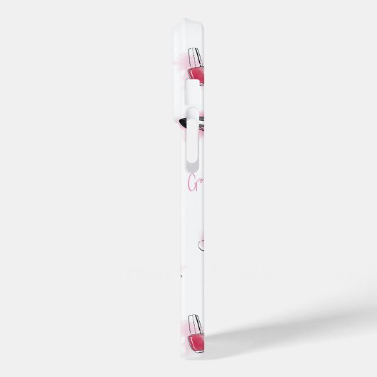 Roddel meisje make-up patroon Case-Mate iPhone case (Achterkant / Links)