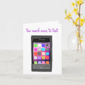 Roddel te Sappig voor Texting Kaart (Gele Bloem)