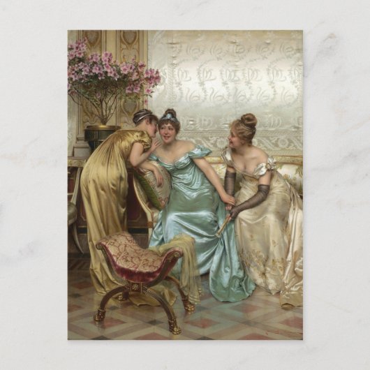 Roddel verspreiden -  motief briefkaart (Voorkant)