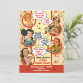 Roddelen Huisvrouw Koppels Douche 2 Kaart (Staand voorkant)