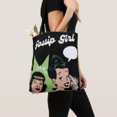 roddelmeisje canvas tas (Dichtbij)