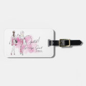 Roddelmeisje - gespot! bagagelabel (Voorkant horizontaal)