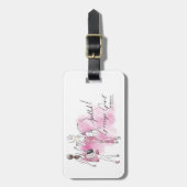 Roddelmeisje - gespot! bagagelabel (Voorkant verticaal)