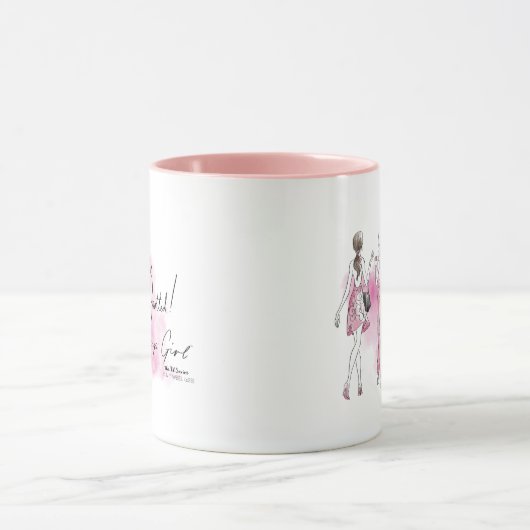 Roddelmeisje - gespot! mok (Midden)