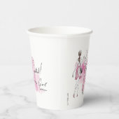 Roddelmeisje - gespot! papieren bekers (Rechts)