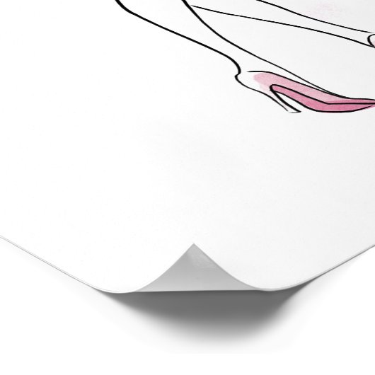 Roddelmeisje - gespot! poster (Hoek)