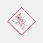 Roddelmeisje - gespot! servet (Hoek)