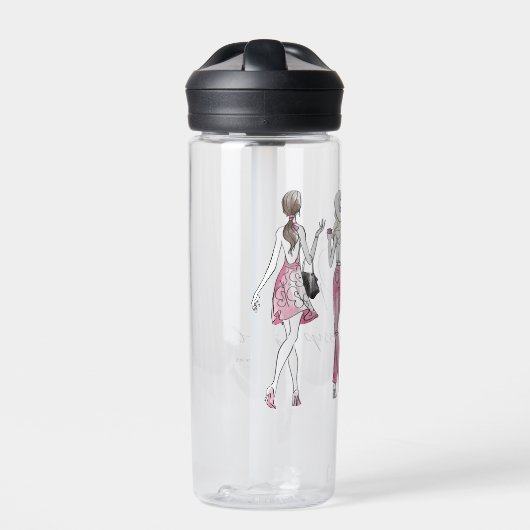 Roddelmeisje - gespot! waterfles (Voorkant)