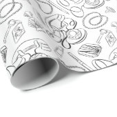 Roddels Pijlkoker Inpakpapier (Rol Hoek)