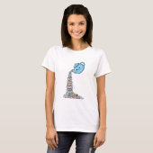 Roddels verspreiden t-shirt (Voorkant volledig)