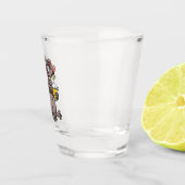 Roddy Rat Fink Style Beer Lover Brew Shot Glas (Rechts)