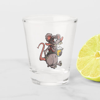 Roddy Rat Fink Style Beer Lover Brew Shot Glas