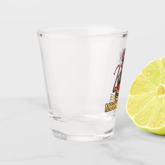 Roddy Rat Fink Style Moonshine Graphic #1 Shot Glas (Links)