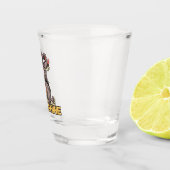 Roddy Rat Fink Style Moonshine Graphic #1 Shot Glas (Rechts)