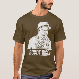 Roddy rich White retro T-shirt