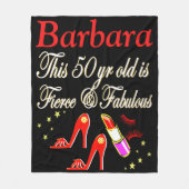 RODE 50 EN FANTASTISCHE GEPERSONALISEERDE FLEECE D (Voorkant)