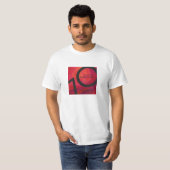Rode 70 Decennium Verjaardag T-shirt (Voorkant volledig)