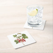 rode aalbessen (Ribes rubrum) van Redouté Kartonnen Onderzetters (Insitu)