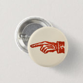  rode aanwijzer - licht ronde button 3,2 cm (Voorkant /achterkant)