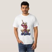 Rode aap t-shirt (Voorkant volledig)