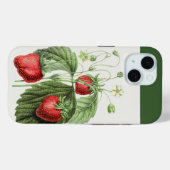  rode aardbei kunst Case-Mate iPhone case (Achterkant (horizontaal))