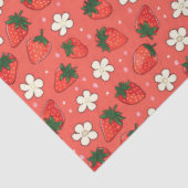 Rode aardbei tissuepapier (Detail)