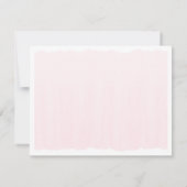 Rode aardbei verjaardag meisje bessen veel bedankkaart (Achterkant)