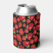 Rode aardbeien, blikjeskoeler (Blikje Voorkant)