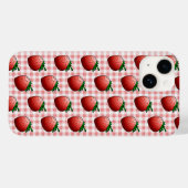 Rode Aardbeien Case-Mate iPhone Case (Achterkant (horizontaal))
