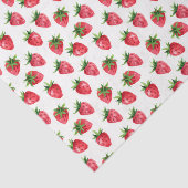 Rode aardbeien (Design 43 Red-reeks) Tissuepapier (Detail)