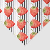 Rode aardbeien (Design 49 Red-reeks) Tissuepapier (Detail)