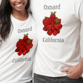 Rode aardbeien Festival fotografisch T-shirt