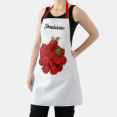 Rode aardbeien fotografisch schort (Insitu)