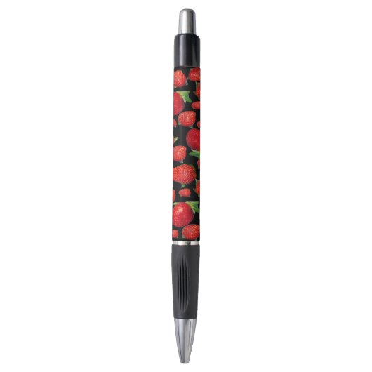 Rode aardbeien, pen (Voorkant Verticaal)