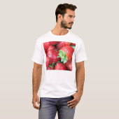 Rode aardbeien t-shirt (Voorkant volledig)