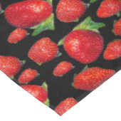 Rode aardbeien, tafelkleed (Gekanteld)